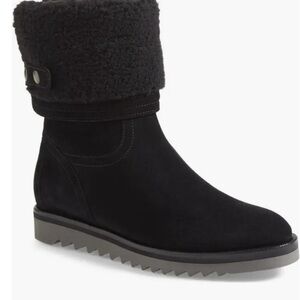 Aquatalia 'Perdi' Weatherproof Suede Cuff Ankle Boot Size 8